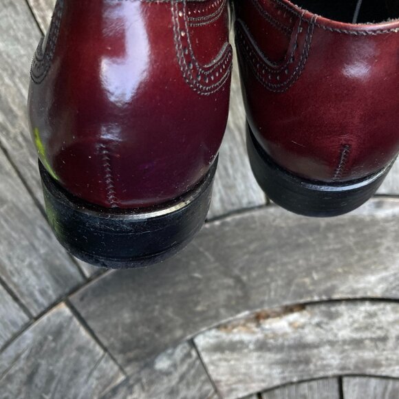 hanover usa wingtip burgundy 8.5 C/A main image 7